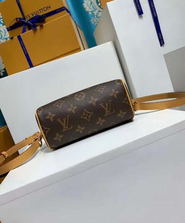 Louis Vuitton Nano speedy bag Brown